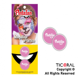 MAQUILLAJE ARTISTICO PINTAFAN ROSA ROSA 13-26 (4GR SET X 2) x 3